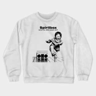 Spiritbox Saves Me // pencil sketch Crewneck Sweatshirt